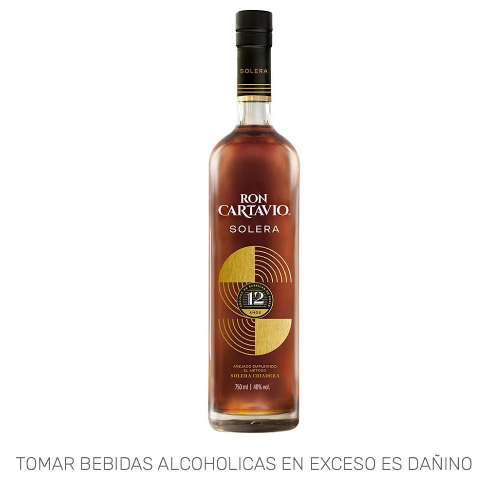 Ron CARTAVIO Solera 12 Años Botella 750ml