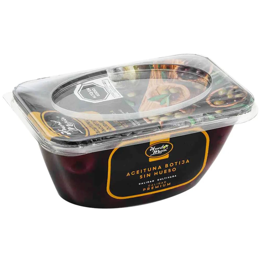 Aceituna Botija sin Pepa HUERTO MEJÍA Paquete 220g