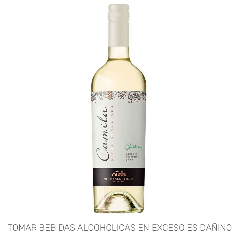 Vino Blanco NIETO SENETINER Chardonnay Botella 750ml