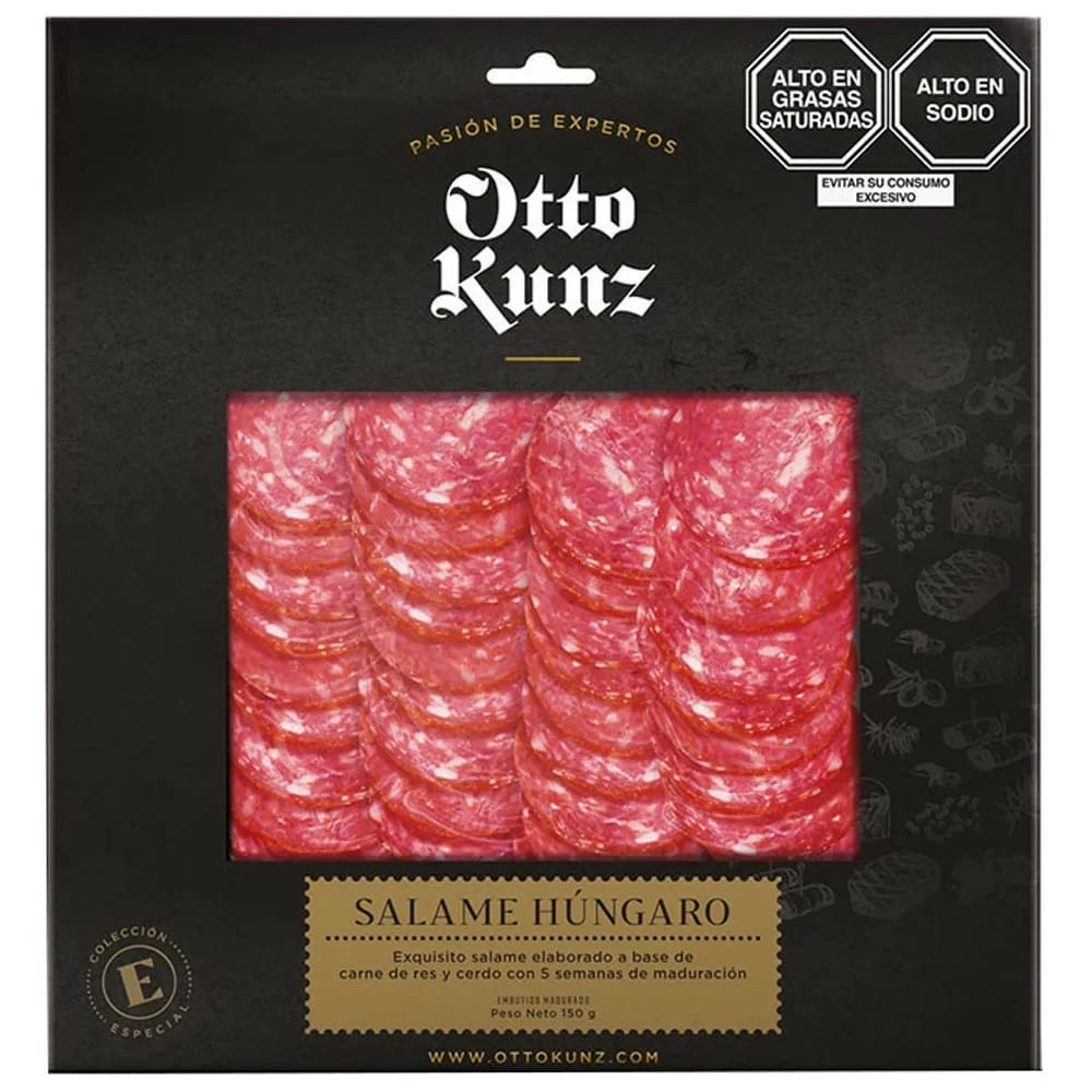 Salame Húngaro OTTO KUNZ Paquete 150g