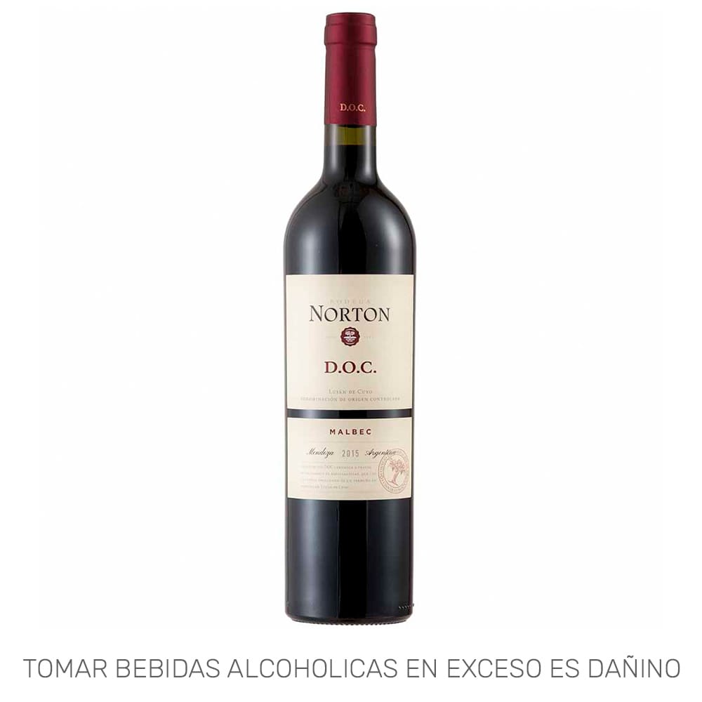 Vino NORTON Malbec D.O.C. Botella 750ml