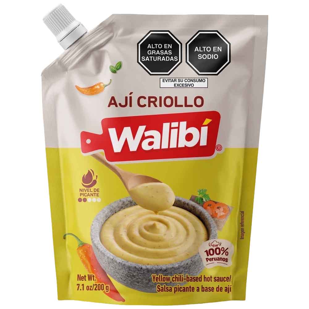 Ají WALIBI Criollo Doypack 200Gr
