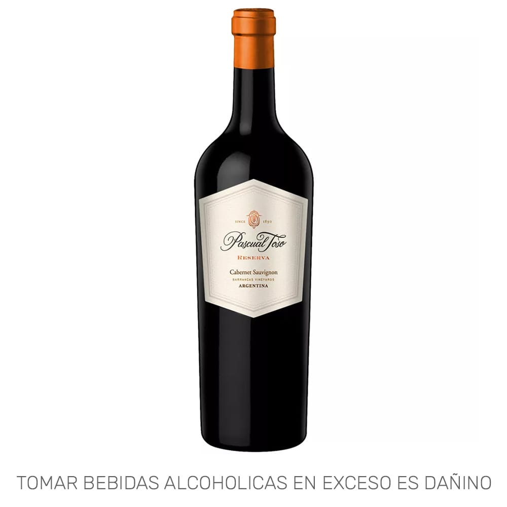 Vino PASCUAL TOSO Reserva Cabernet Sauvignon Botella 750ml