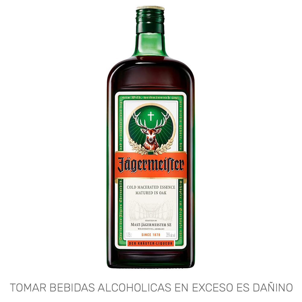 Licor de Hierbas JÄGERMEISTER Botella 1.75L