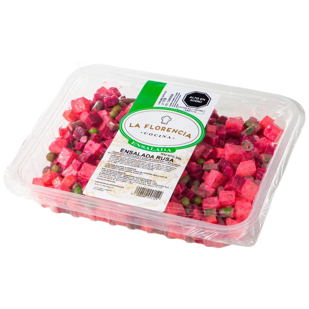 Ensalada Rusa LA FLORENCIA Bandeja 400g