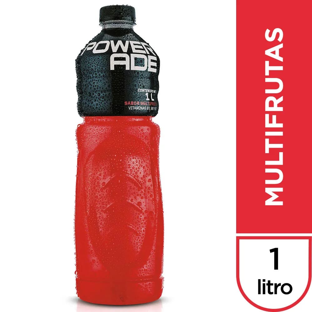 Bebida Rehidratante POWERADE Multifrutas Botella 1L