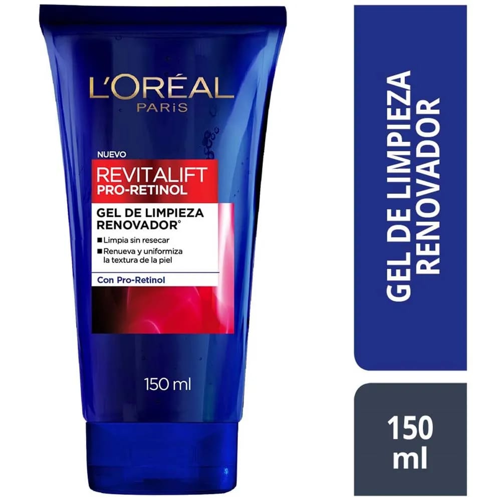 Gel de Limpieza L'ORÉAL Revitalift Retinol Tubo 150ml