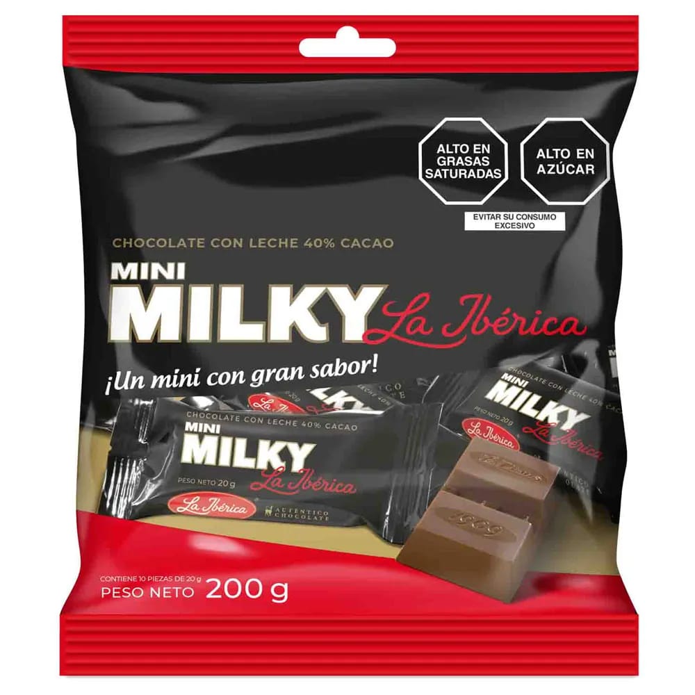 Chocolate LA IBÉRICA Mini Milky Bolsa 200g