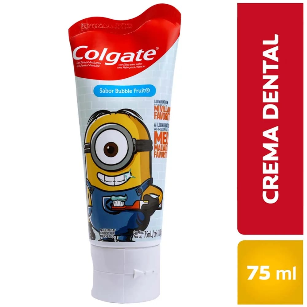 Pasta Dental COLGATE Smiles: 2 a 5 Años Tubo 75ml