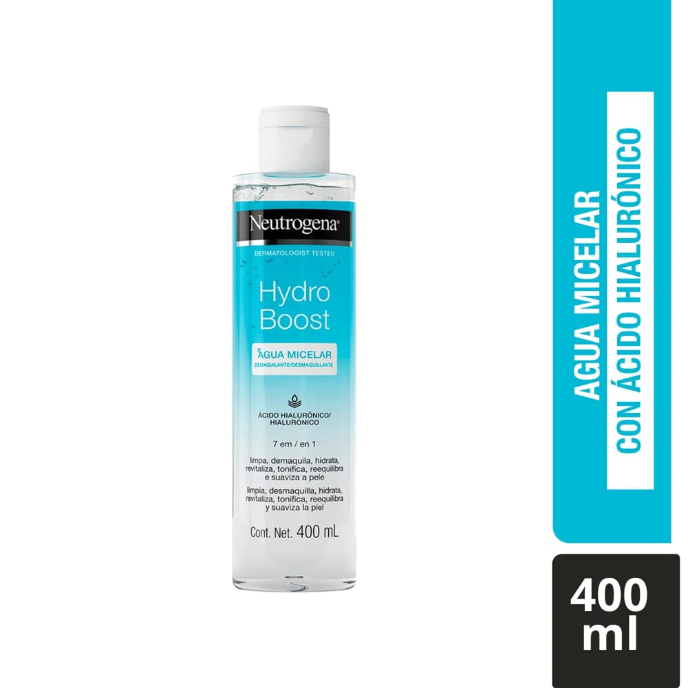Agua Micelar NEUTRÓGENA HydroBoost Frasco 400ml