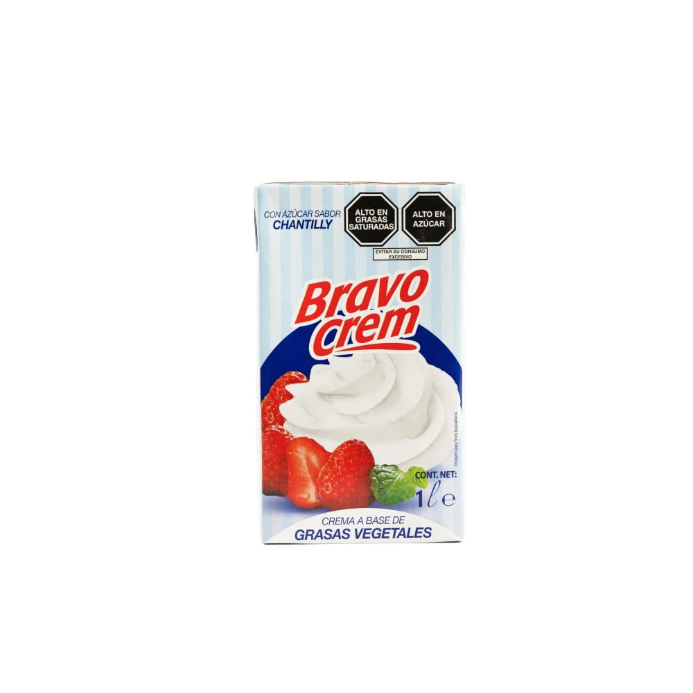 Crema Chantilly BRAVO Tetrapack 1L