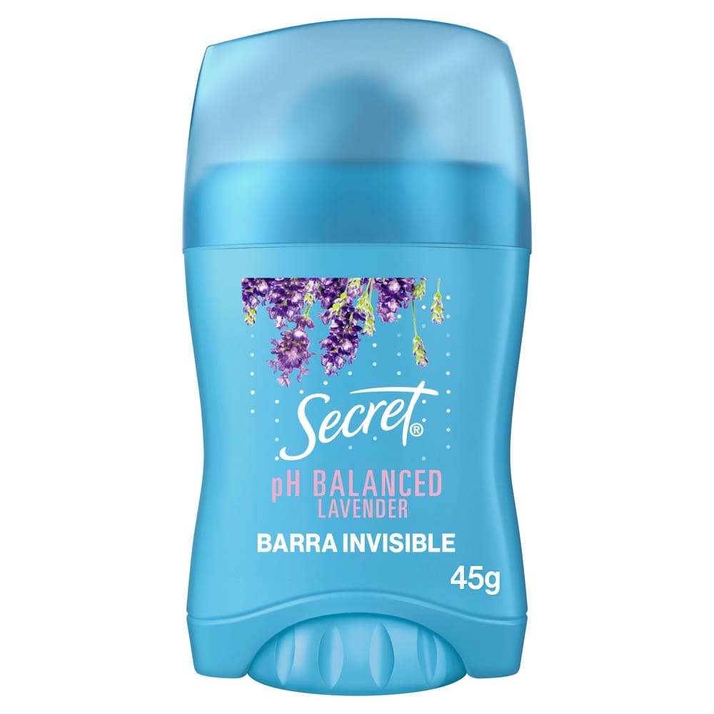Antitranspirante para Mujer en Barra SECRET PH Balanced Frasco 45g