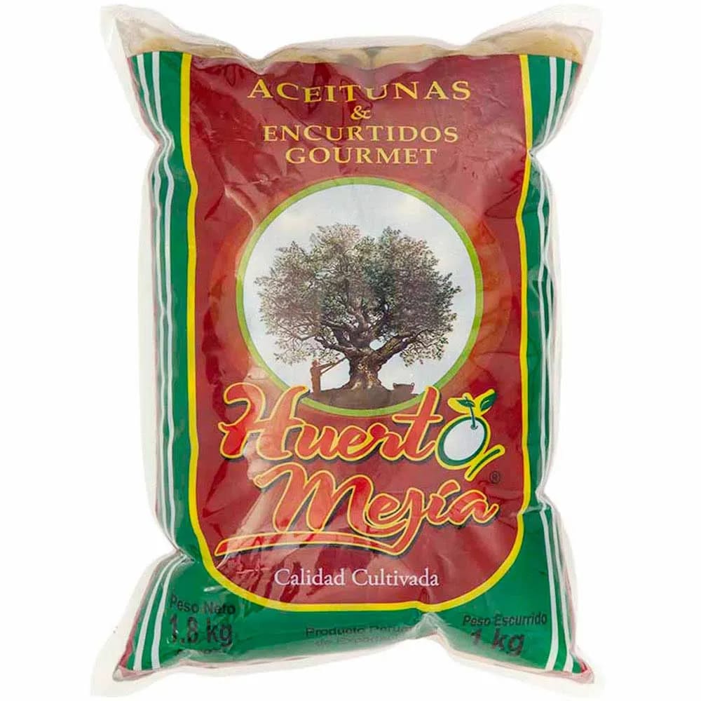 Aceituna Verde Sin Hueso HUERTO MEJIA