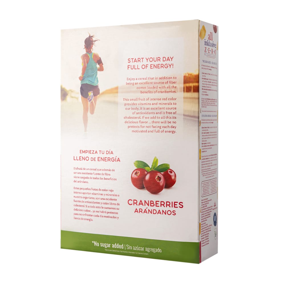 Cereal ALL INKLUSIVE Zero con Arándanos Caja 350g
