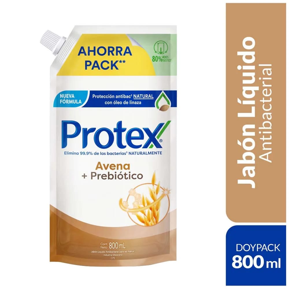 Jabón Liquido PROTEX Avena 800ml