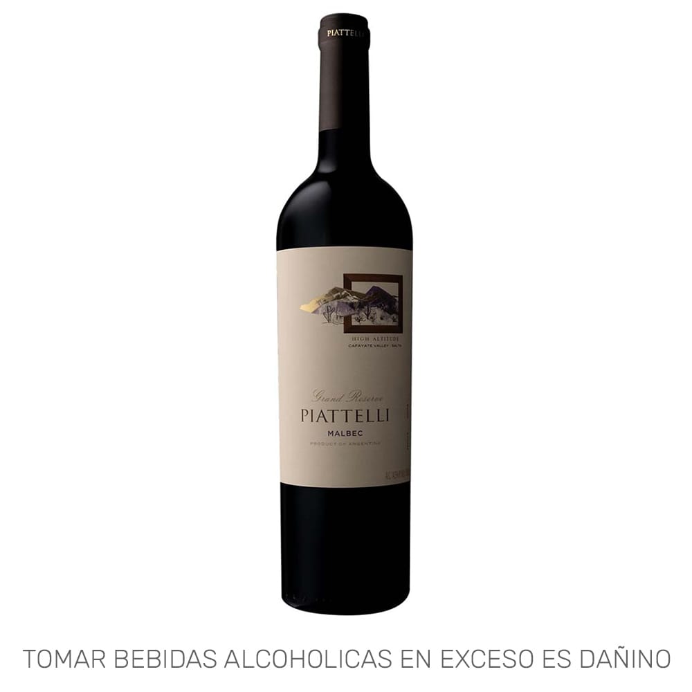 Vino PIATELLI Gran Reserva Malbec Botella 750ml