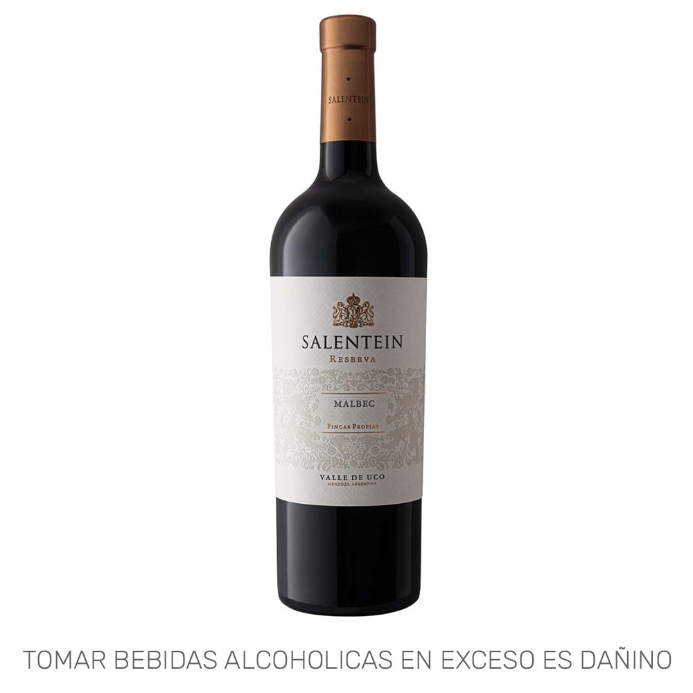 Vino SALENTEIN Reserve Malbec Botella 750Ml