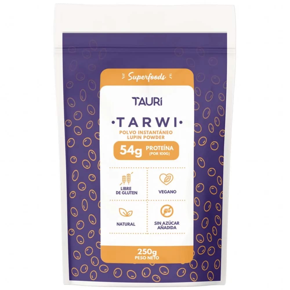Polvo Instantáneo de Tarwi TAURI Doypack 250g