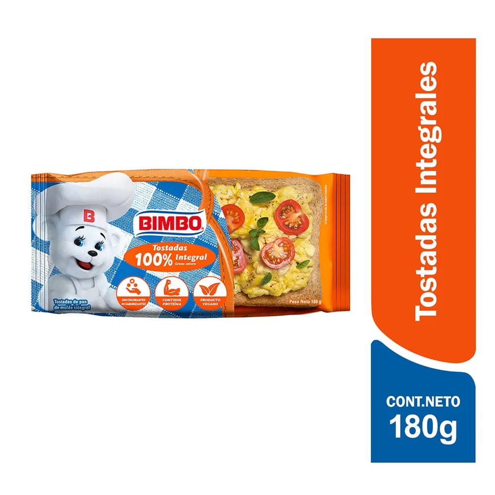 Tostadas BIMBO Integrales Paquete 10un