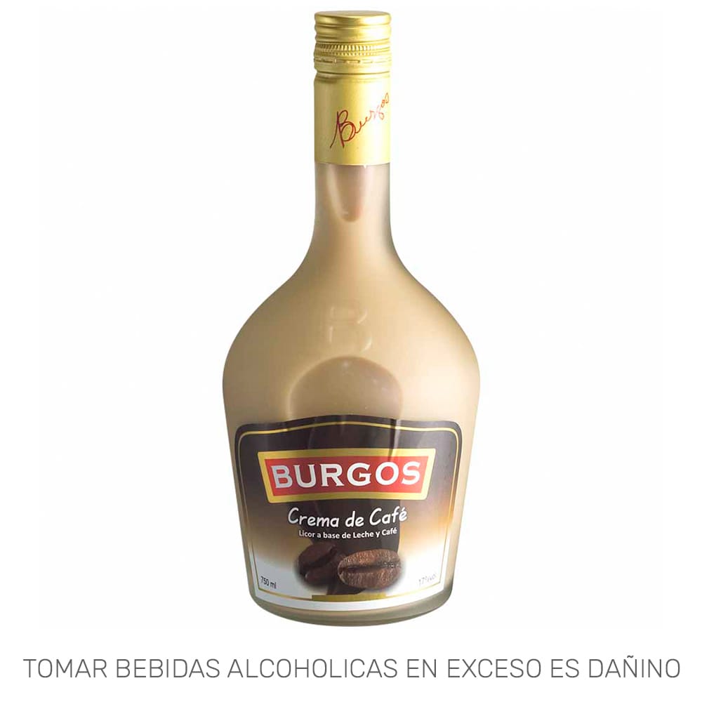 Licor de Crema BURGOS Café Botella 750ml