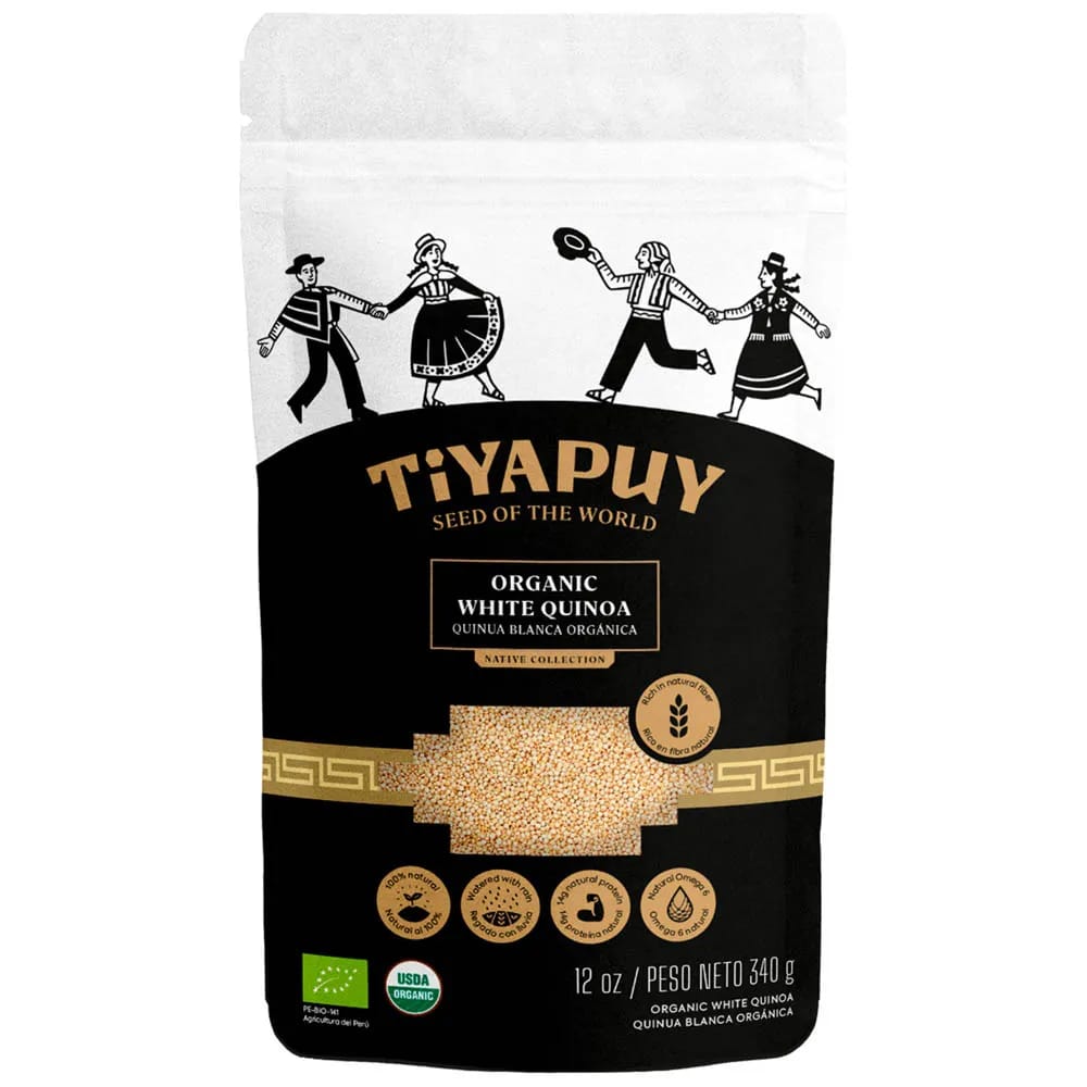 Quinua Blanca TIYAPUY Orgánica Doypack 340g