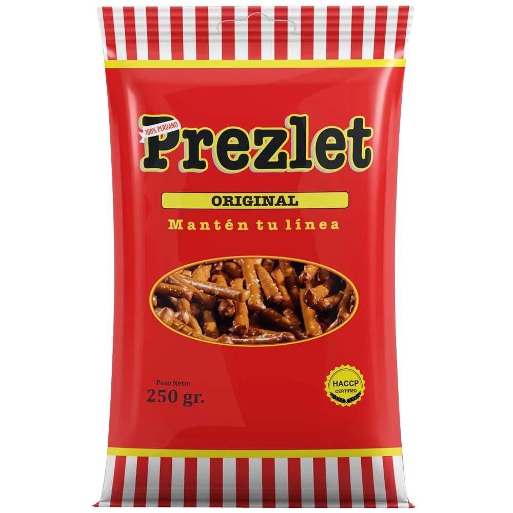 Piqueos Palitos PREZLET Original Bolsa 250g