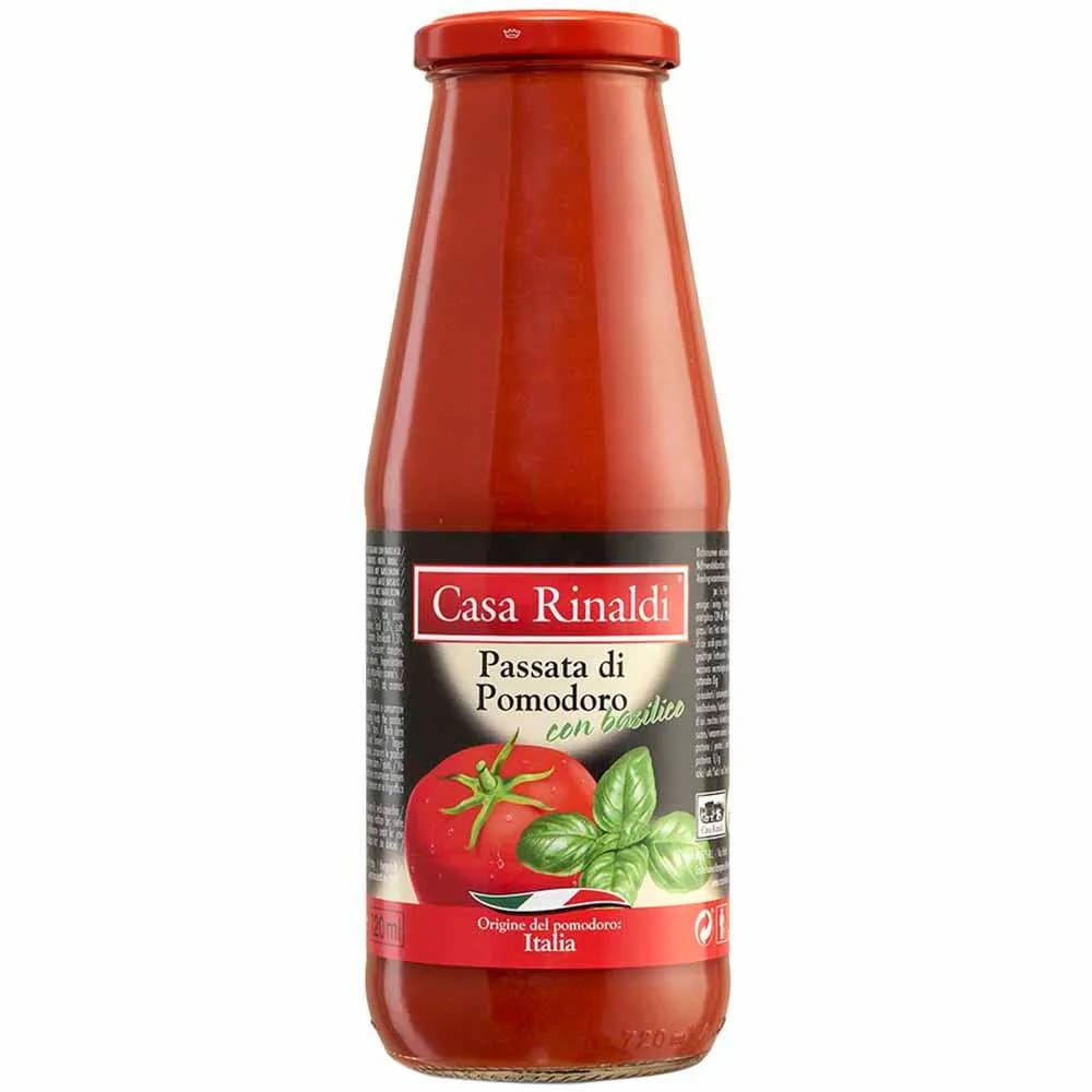 Pasta de Tomate CASA RINALDI Basílico Frasco 690g
