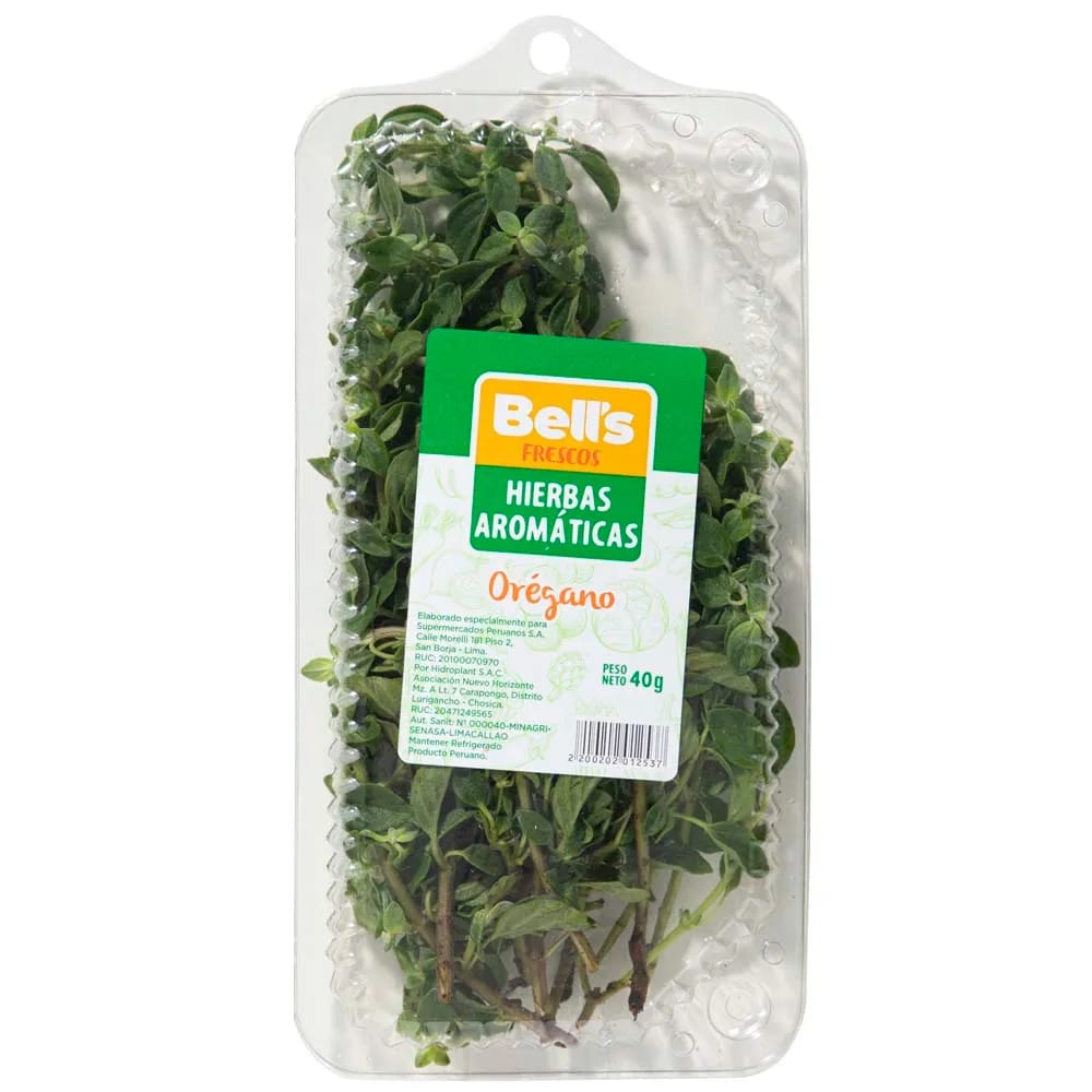 Orégano BELL'S Bolsa 50g