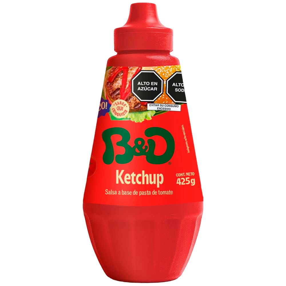 Ketchup B&D Frasco 425g