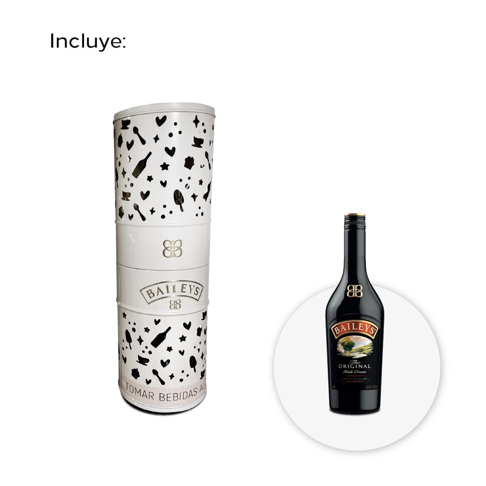 Licor de Crema BAILEYS Original Botella 750ml + Portavelas