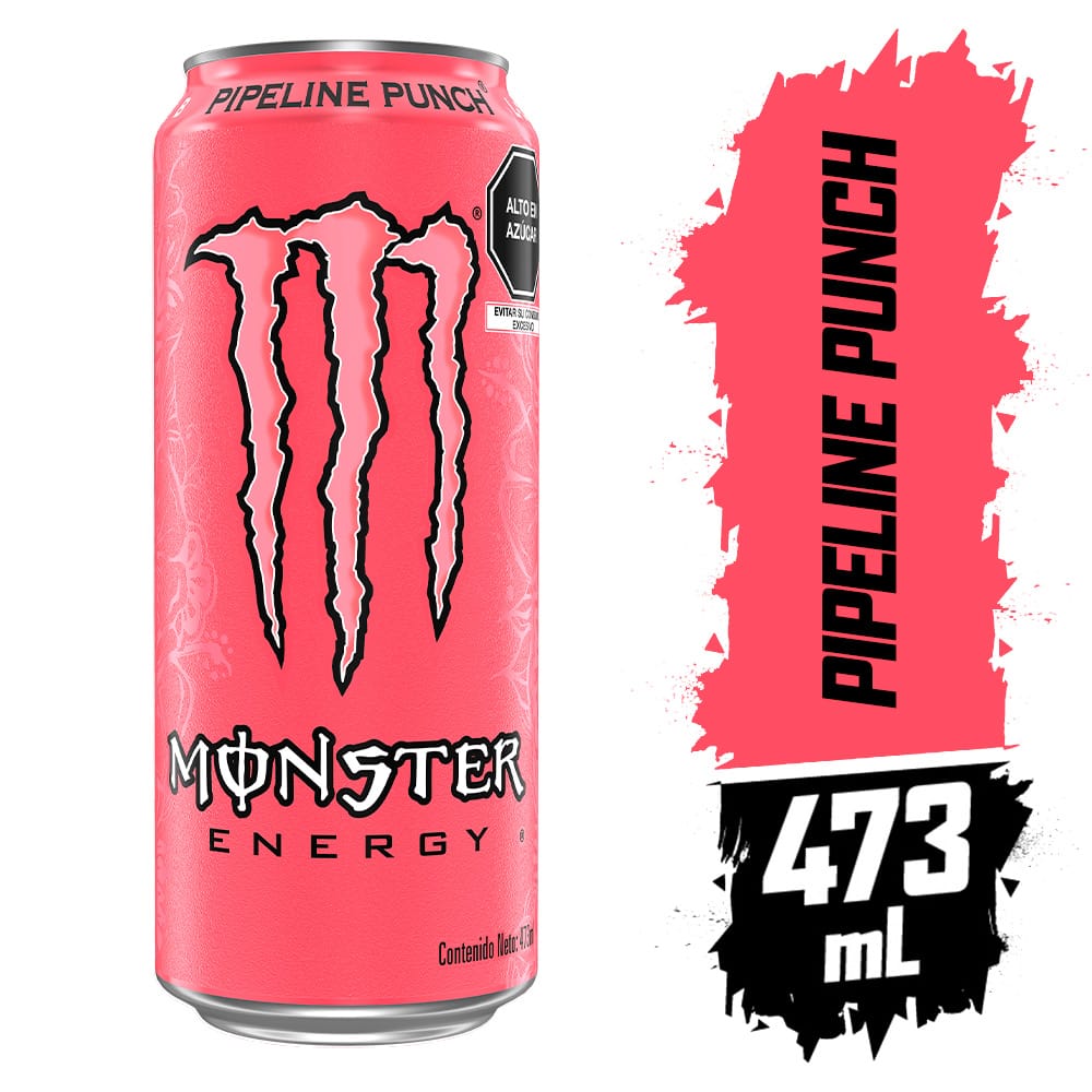 Bebida Energizante MONSTER Pipeline Punch Lata 473ml