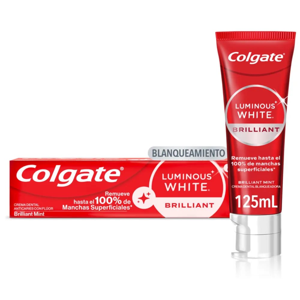 Pasta Dental COLGATE Luminous White Tubo 125ml
