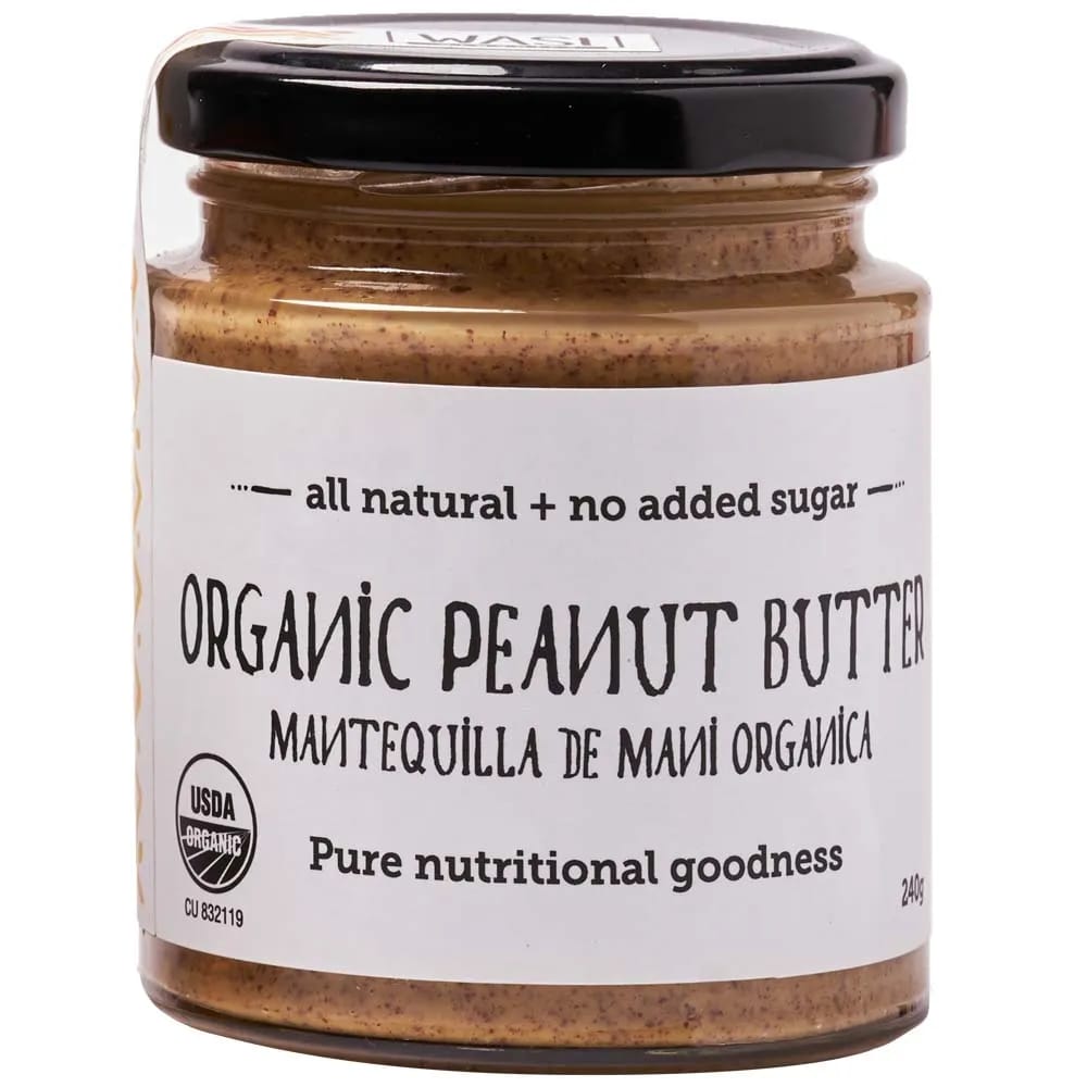 Mantequilla de Maní Orgánica WASI Frasco 240g