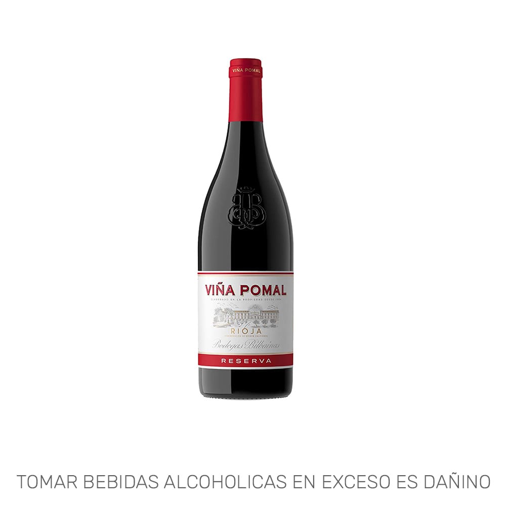 Vino Tinto VIÑA POMAL Reserva Tempranillo Botella 750ml