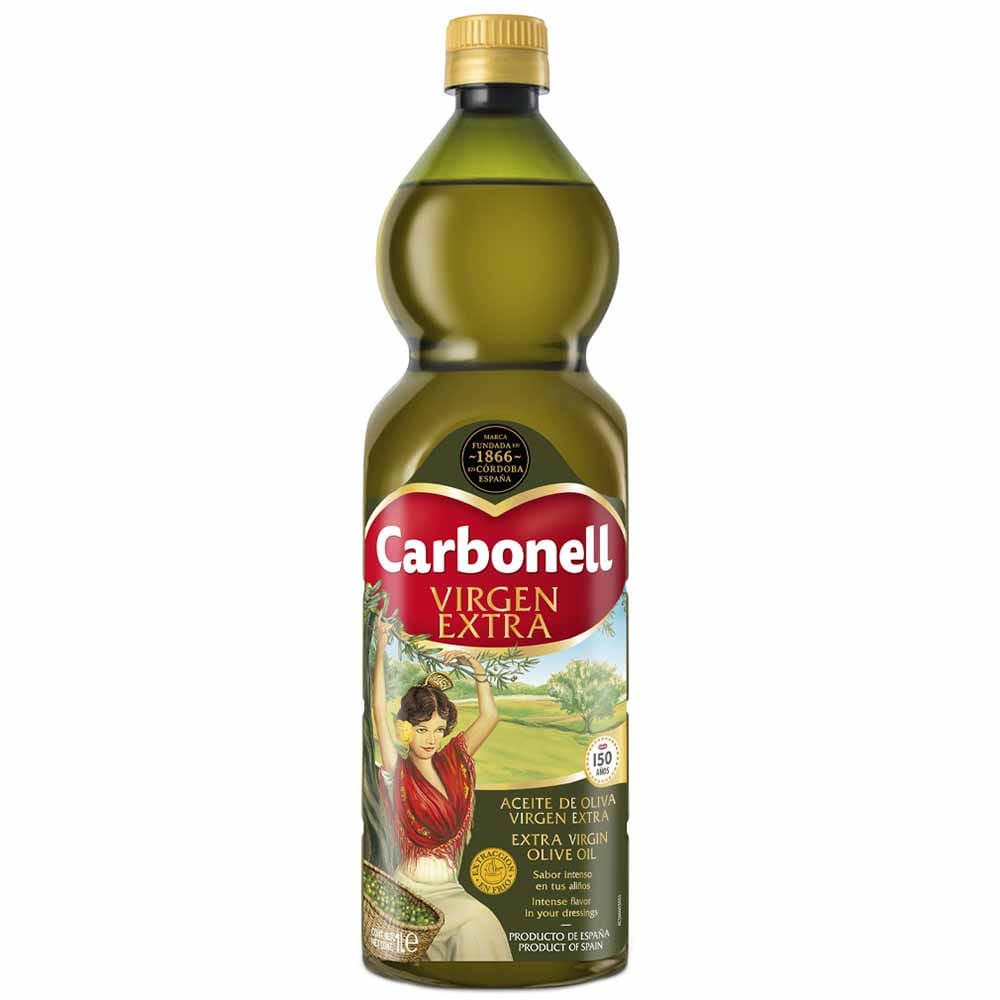 Aceite de Oliva CARBONELL Extra Virgen Botella 1L