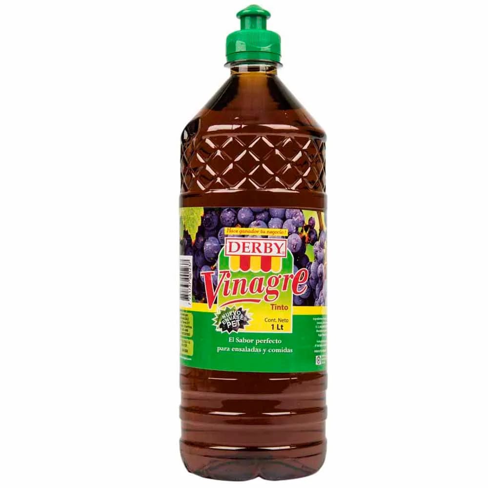 Vinagre DERBY Tinto Botella 1L