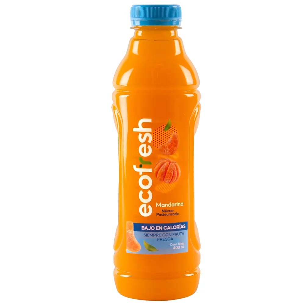 Jugo Néctar de Mandarina ECOFRESH Botella 400ml
