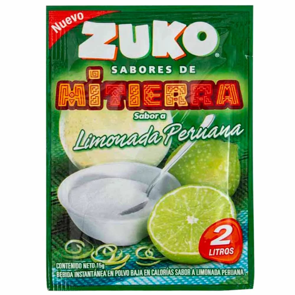 Bebida Instantánea en Polvo ZUKO Limonada Sobre 15g
