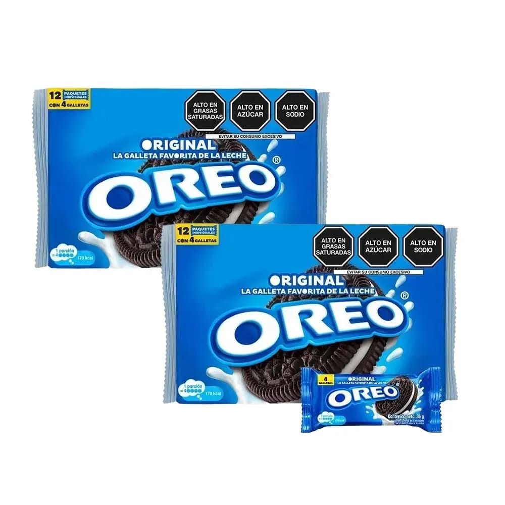 Pack Galleta OREO Twelve Paquete 432g x 2un