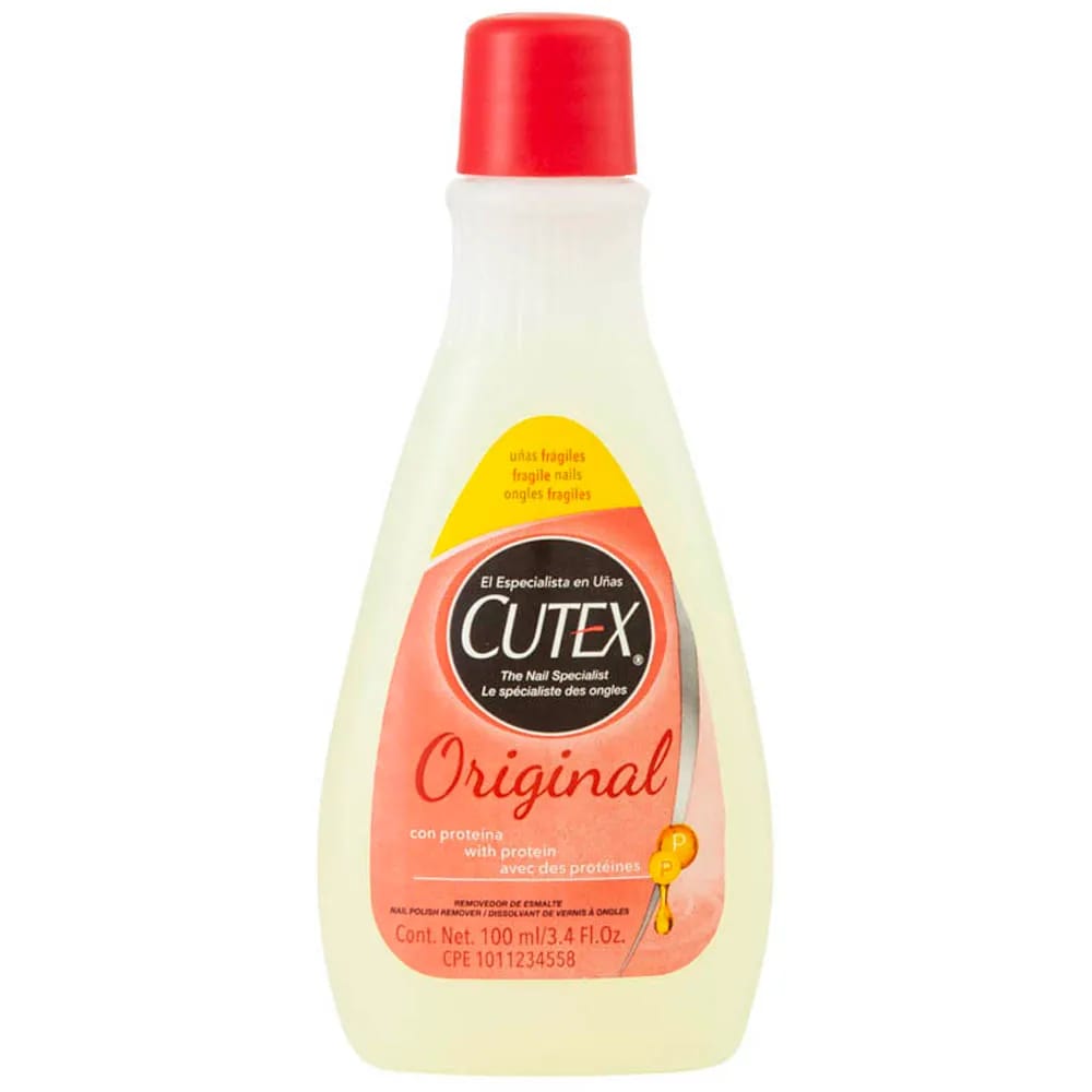 Quita Esmalte CUTEX Original Frasco 100ml