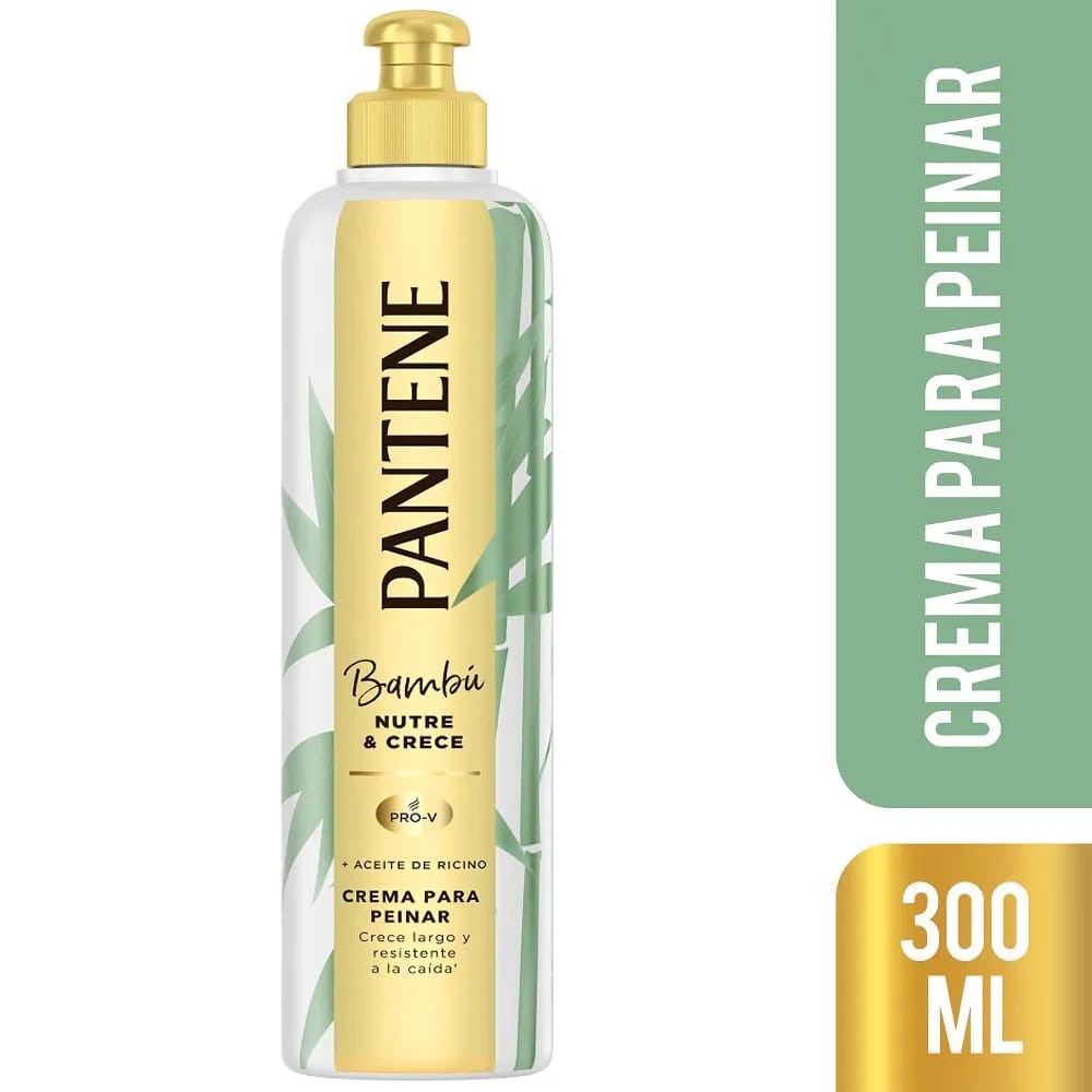 Crema para peinar PANTENE Bambú Frasco 300ml