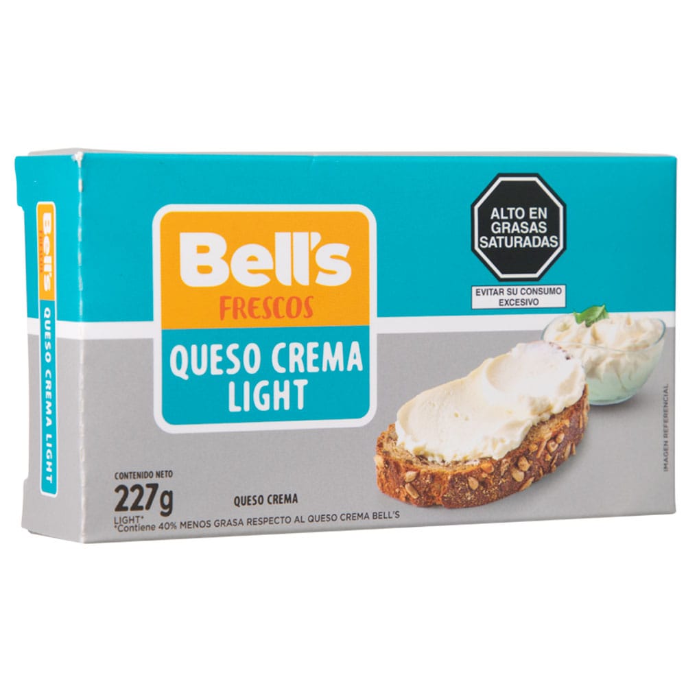 Queso Crema Light BELLS Caja 227g