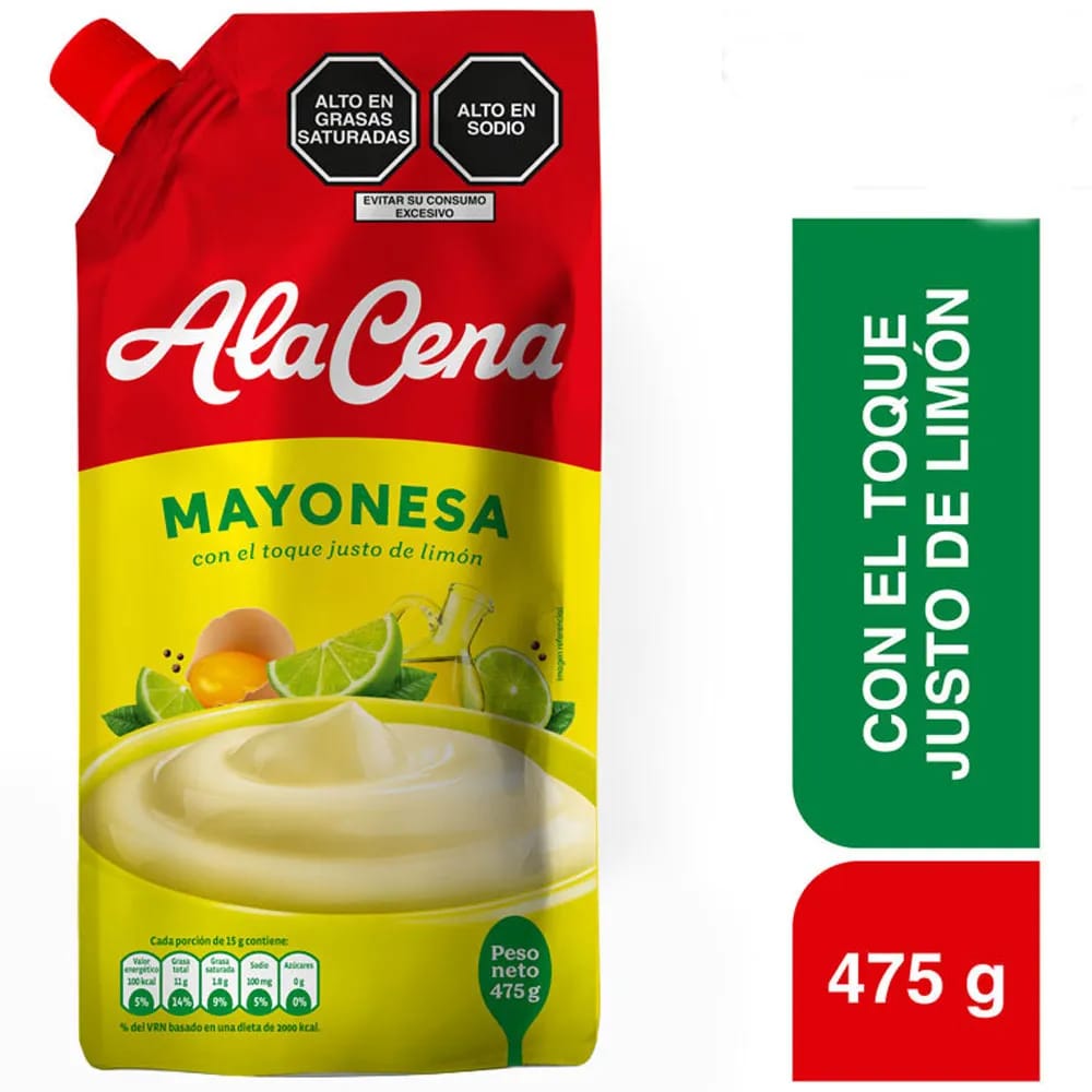 Mayonesa ALACENA Doypack 475g