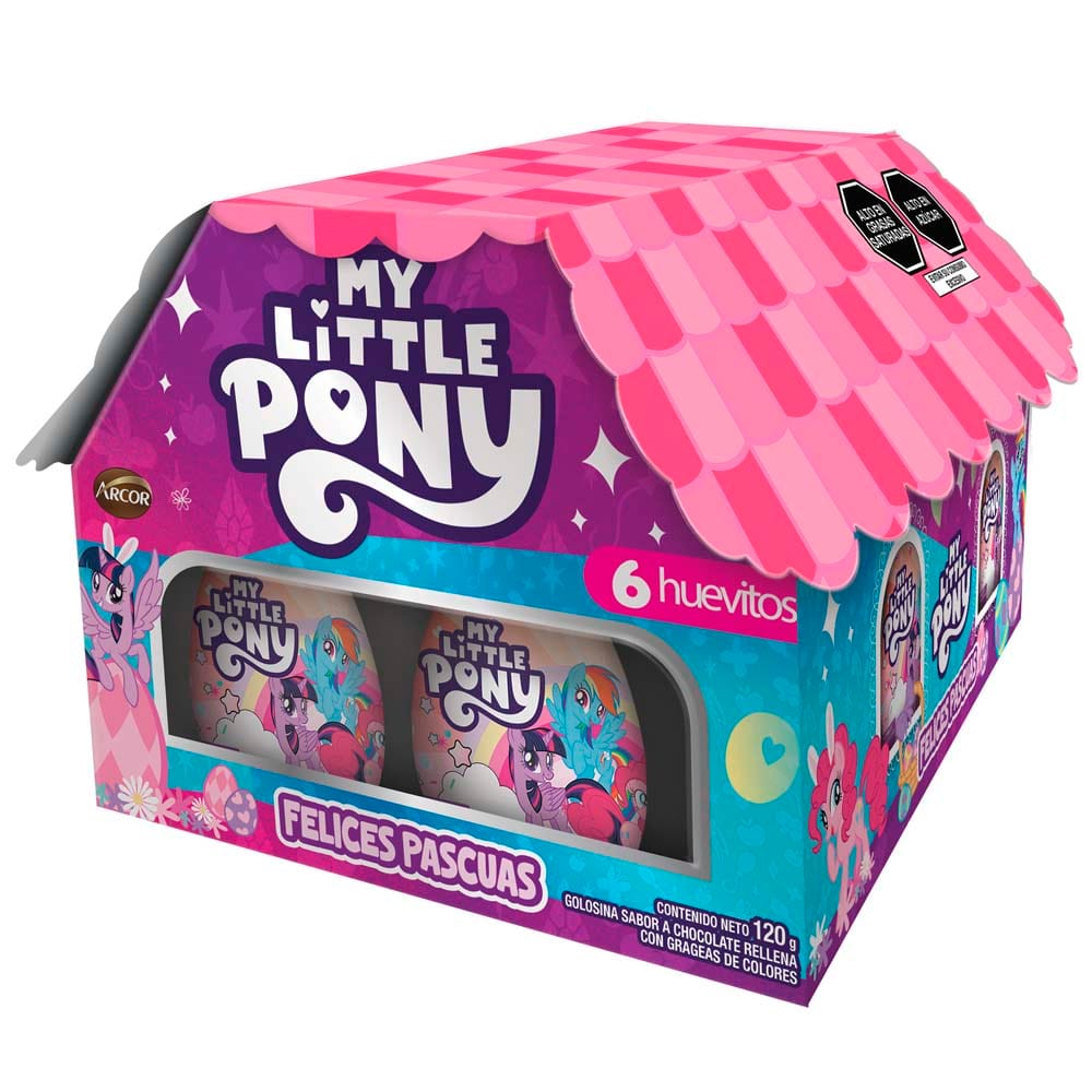 Huevos de Pascua ARCOR Casa Licencias Caja 120g