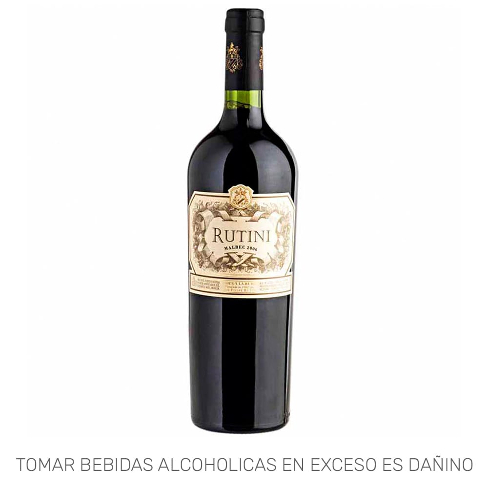 Vino RUTINI Malbec Botella 750ml