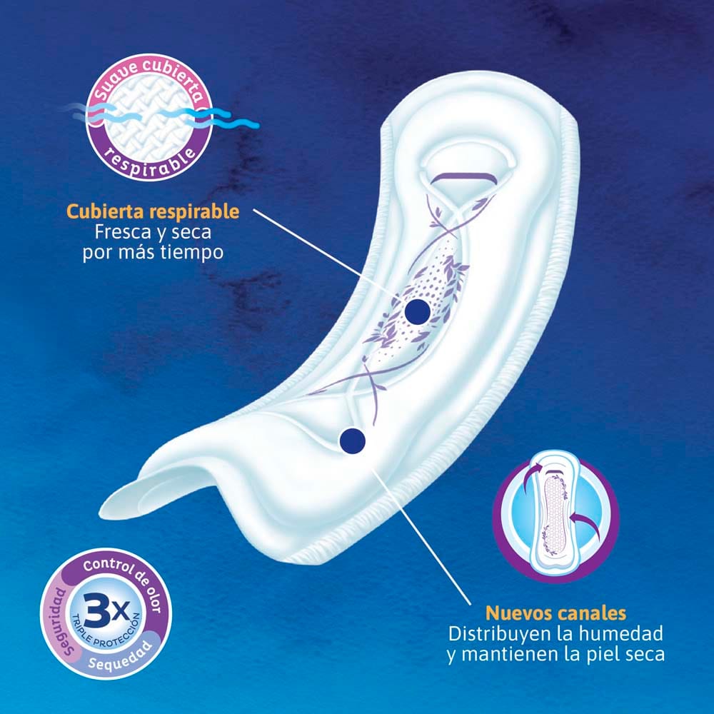 Toallas Higiénicas TENA Discreet Maxi Paquete 30un