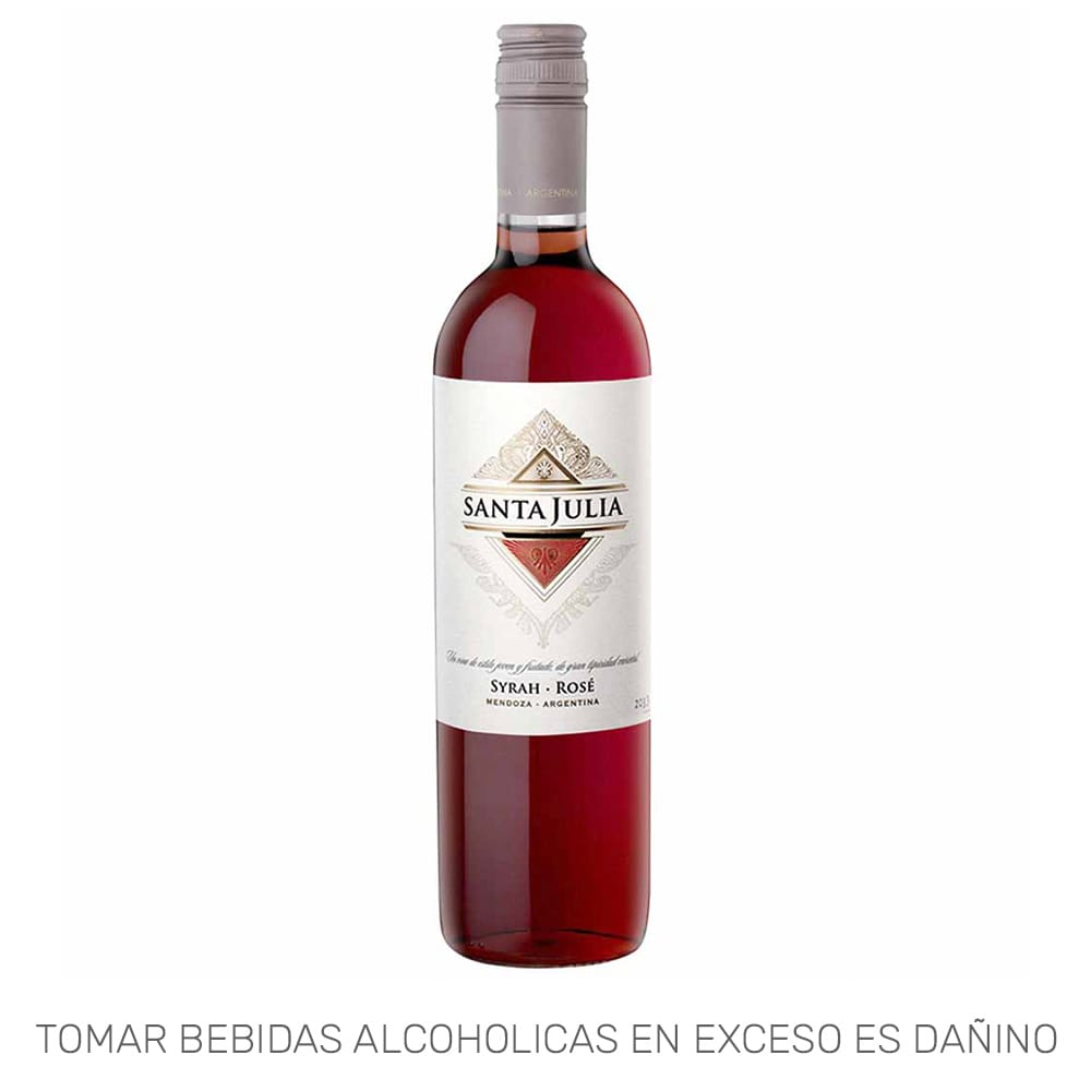 Vino Rosé SANTA JULIA Syrah Botella 750ml