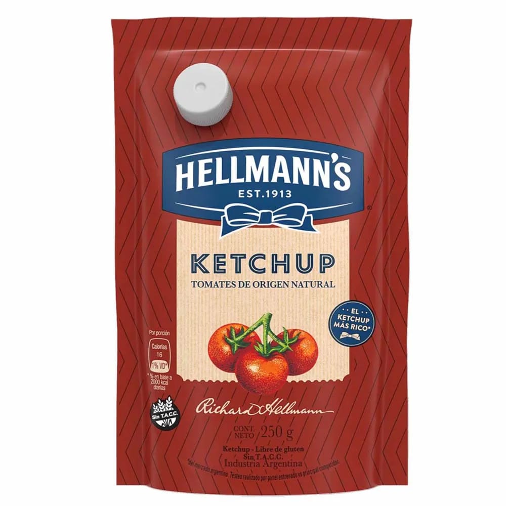 Ketchup HELLMANN'S Doypack 250g