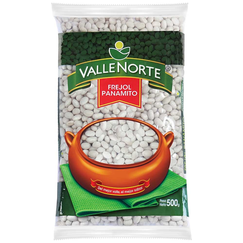 Frejol Panamito VALLENORTE Bolsa 500g