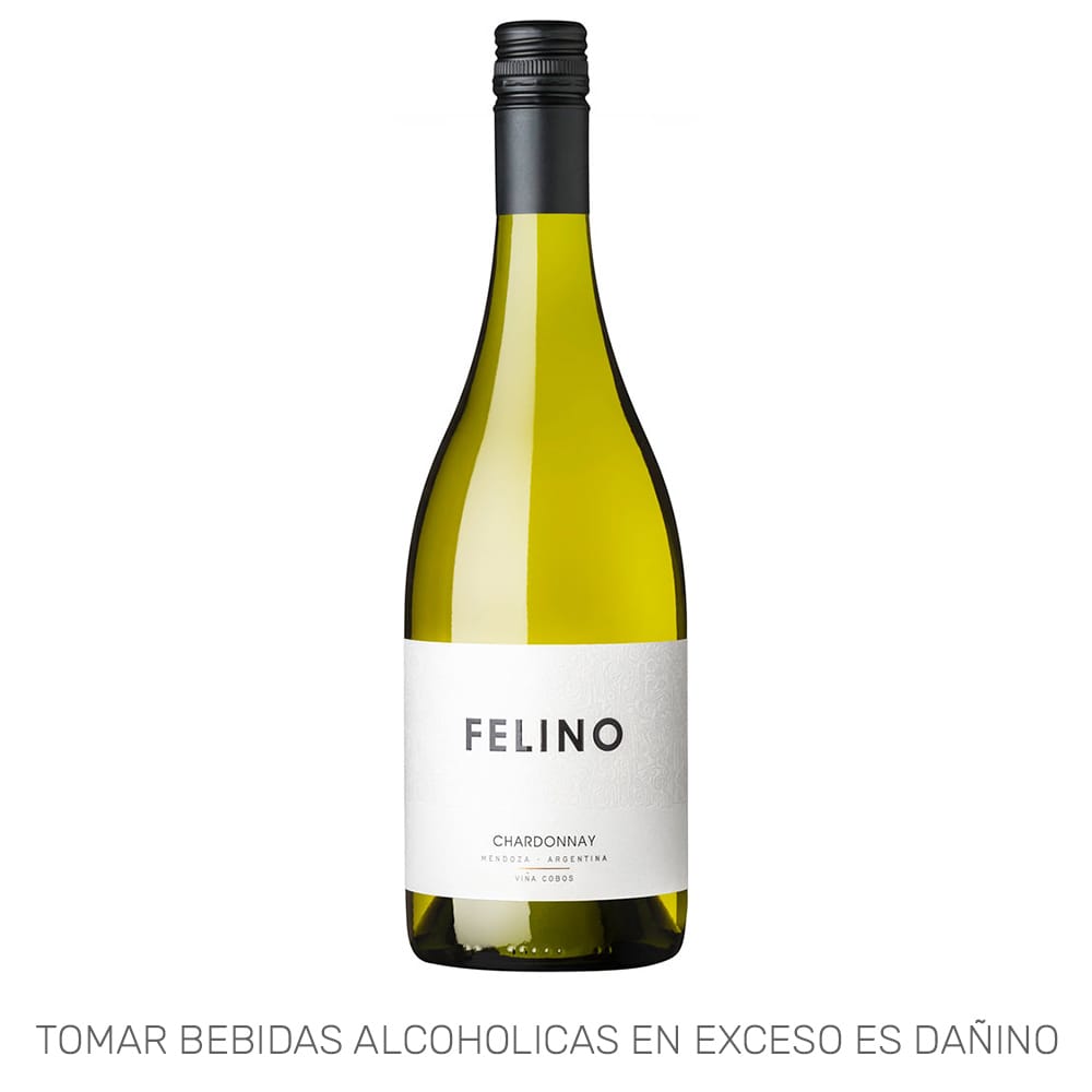 Vino Blanco VIÑA COBOS Felino Chardonnay Botella 750ml